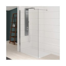 Paroi de Douche à l'Italienne KINEDO Kinestyle Solo 140x200cm Verre Transparent