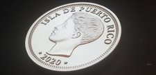 2020 Puerto Rico 1/2 oz silver Caribbean Treasures 1/8th Fractional
