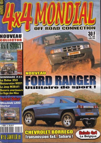 4x4 mondial ford ranger - 4x4,