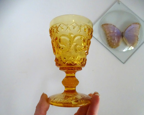 Verre vin portieux arabesque - 1,