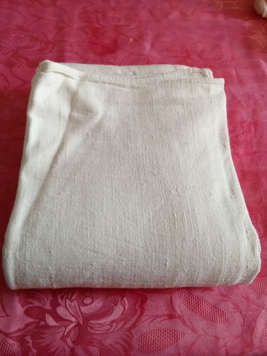 Drap chanvre ancien - un,
