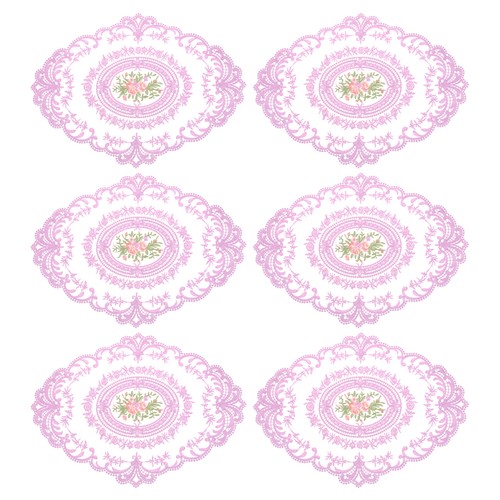 Napperons dentelle 12x16cm - 6,