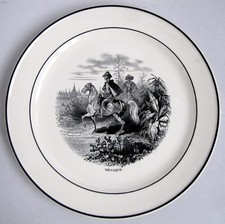 Ancienne Assiette Cheval Pays