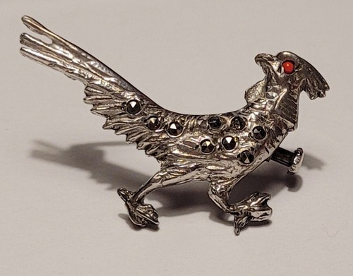 Broche vintage perroquet - broche,