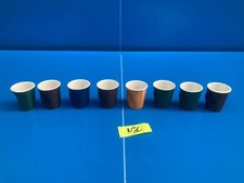 LOT DE 8 TASSES A CAFÉ