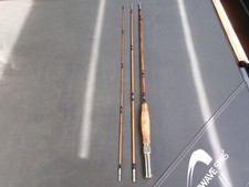 CANNE à MOUCHE 9 Pieds Bambou refendu semi parabolique Blank Pezon et Michel.