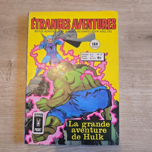Etrange aventures 1975 comics - etrange,