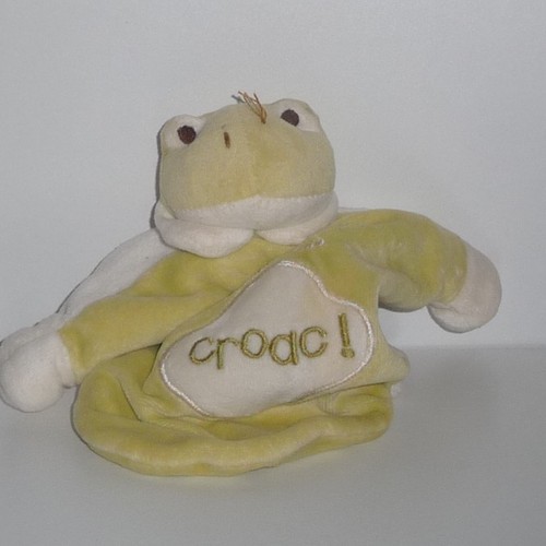 Doudou grenouille eveil - doudou,