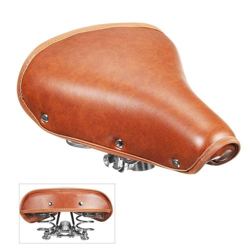 Selle vélo vintage - vélo, cuir