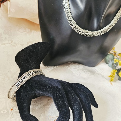 Parure argent 925 maille - parure,