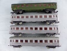 JOUEF Ho lot de 4 wagons