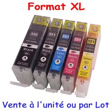 Encres compatibles 550XL 551XL