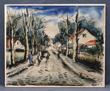 Gravure Vlaminck N°8 Sur