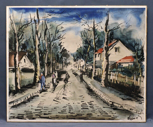 Gravure vlaminck sur - n°8,