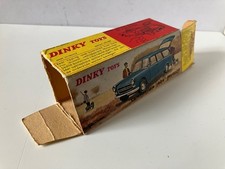 DINKY TOYS PEUGEOT 404 commerciale RÉF 525 BOX VIDE ORIGINAL VINTAGE NO ATLAS