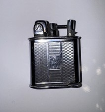 ANCIEN BRIQUET LANCEL ART DECO EN METAL ARGENTE XXe COLLECTION