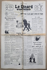 Le CANARD ENCHAINE numéro
