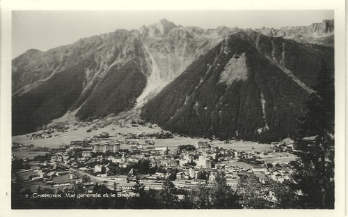 Carte postale chamonix - postale,, vue