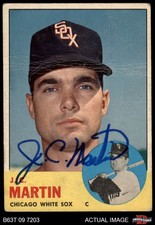 1963 topps 499 - 1963, martin
