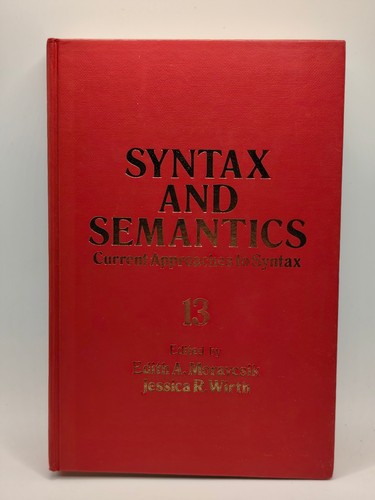 Syntax and semantics - and,