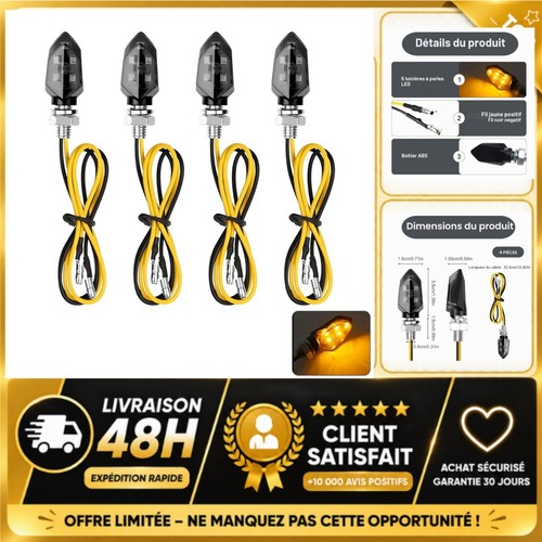 Clignotant moto led 12v - led,