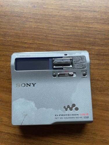 Sony net md walkman - mz-n1,