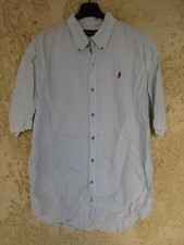Chemise MARLBORO CLASSICS manches courtes bleu ciel XL