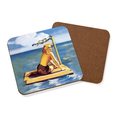 Dessous verre pin - dessous, girl