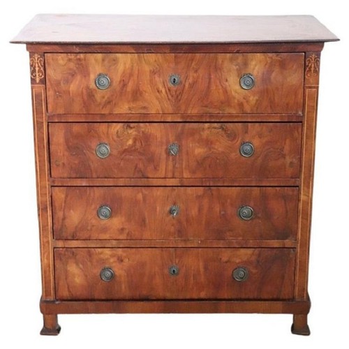 Commode noyer fin du - en,