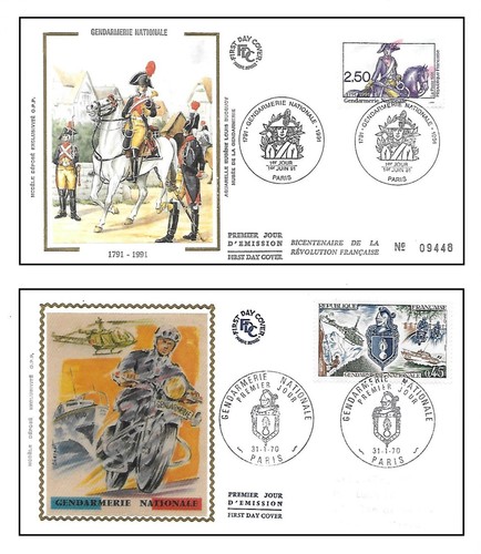 Enveloppes premier jour - du,