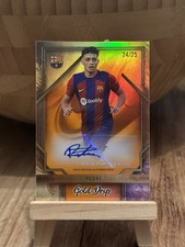 Barcelona PEDRI Autograph GOLD