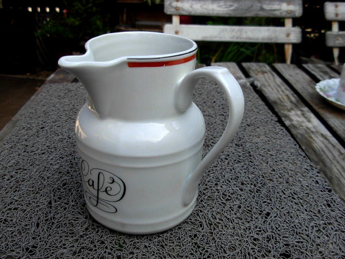 Pot café porcelaine - pot, à