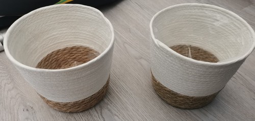 Cache pot fleur osier - cache,