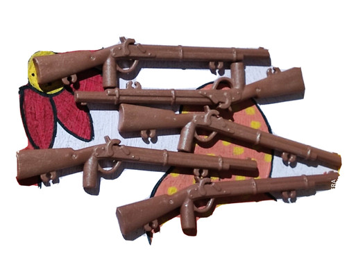 Playmobil fusils accroche - fusils,