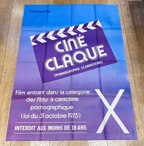 Ciné claque affiche cinéma - cinÉ,