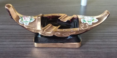 Cendrier gondole verre - cendrier, en
