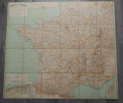 Carte taride sur - taride,