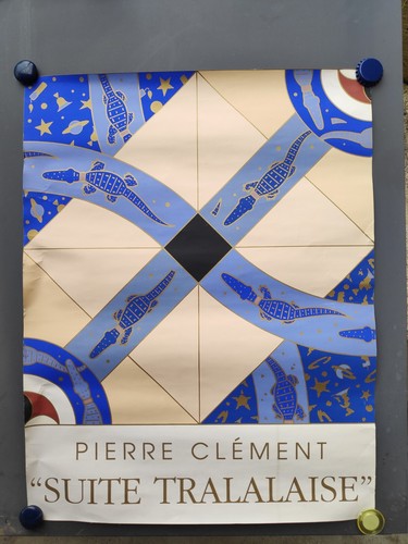 Affiche sérigraphie pierre - affiche,