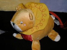 doudou peluche lion jaune IKEA