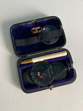 Paxton ophthalmoscope & case by Curry and Paxton London / ophtalmoscope, Ca 1905
