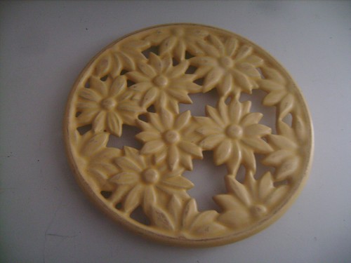 Beau dessous plat fonte - plat, en