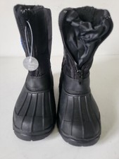 ORCHESTRA Bottes noires Après ski fourrées zippées Taille 31