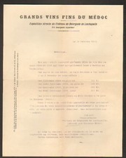 LABARDE (33) VIN du CHATEAU de