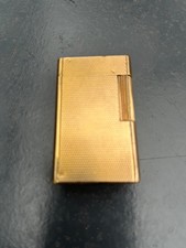 briquet dupont plaque or bon état vintage