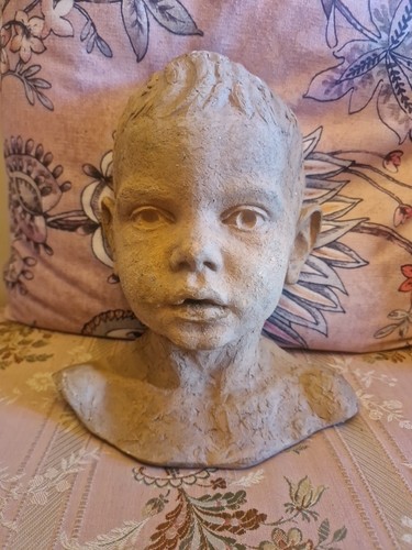 Sculpture ancienne terre - ancienne, en