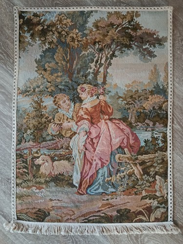 Tapisserie scène romantique