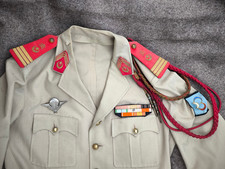 Veste toile beige officier