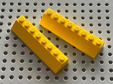 2 x LEGO slope brick 4445 / set 6388 6592 7685 6597 6330 10159 7248 6195 7633