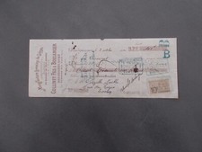 TIMBRE FISCAL.DOCUMENT.EN TETE MANUFACTURE COLLINET ET BOULANGER.BAUDIGNECOURT.