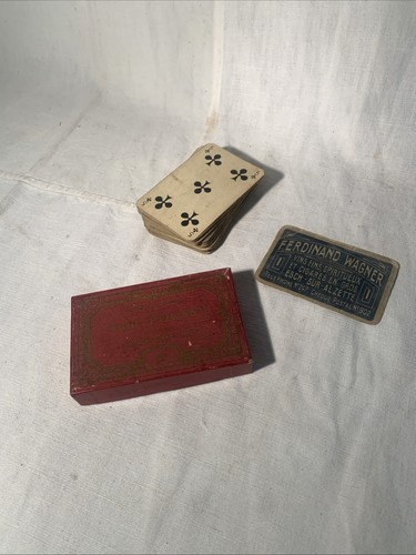 Ancien jeu cartes - jeu, bistrot